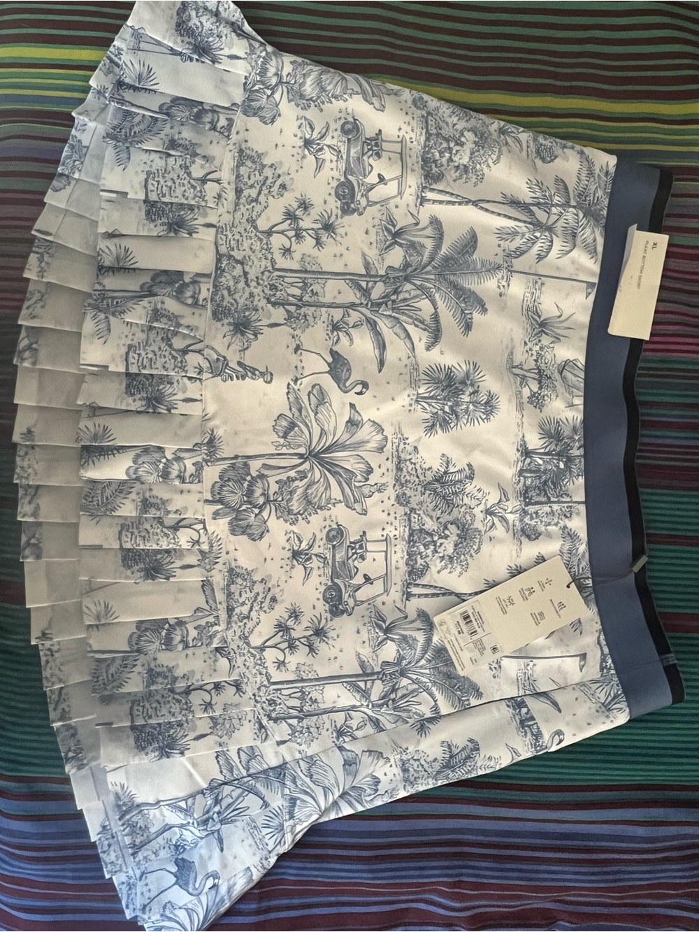 Walter Hagen Golf Skort - Blue and White NWT